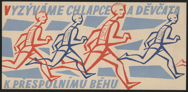 neznámý – Vyzývame chlapce a děvčata k přespolnímu běhu 