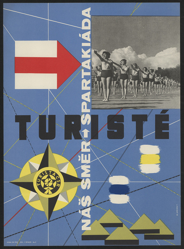 J. Pokorný – Turisté, náš směr - spartakiáda 