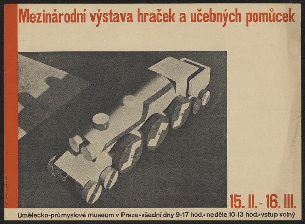 Ladislav Sutnar – Mezinárodní výstava hraček a učebných pomůcek, UPM v Praze 