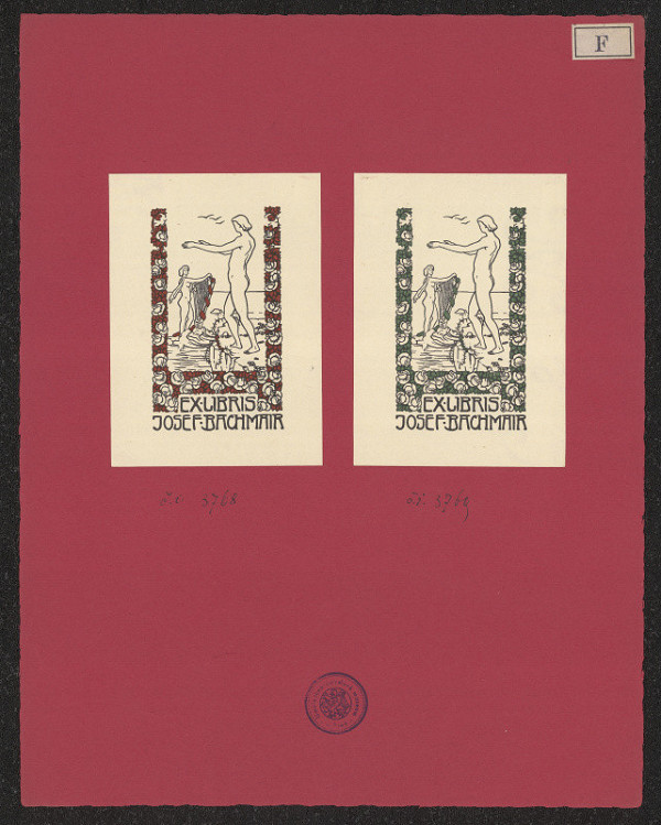 Max Führmann – Ex libris Josef Bachmair 