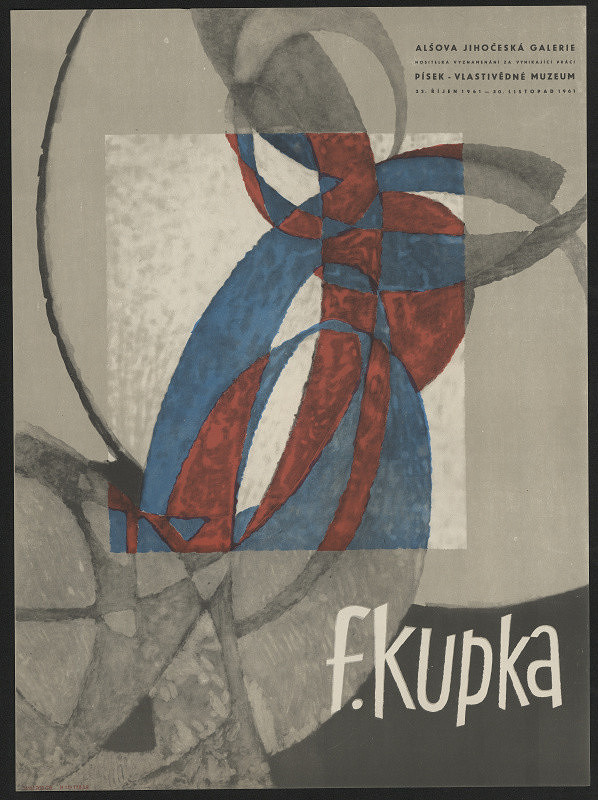 neznámý – F. Kupka AJG, Písek, Vlastiv. muzeum .. 1961 