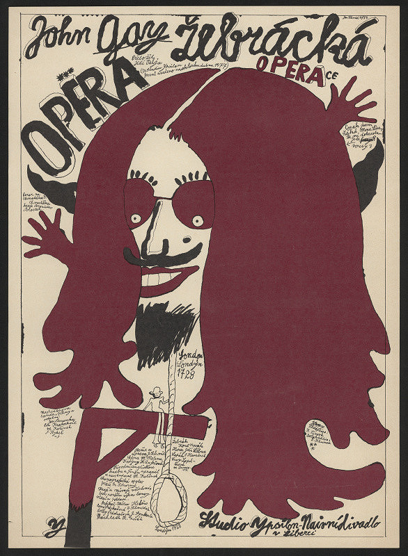 Jan Schmid – J. Gay, Žebrácká opera, Studio Ypsilon - Naivní divadlo v Liberci 