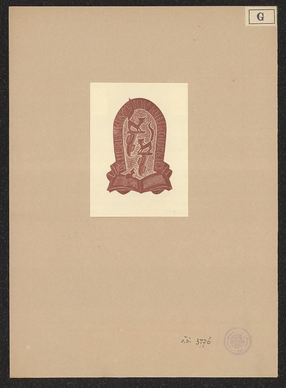 Henryk Gaczyński – Exlibris Krystyny Kulikowskiej 