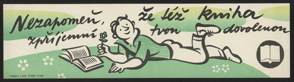 Karel Pekárek – Nezapomeň, že též kniha zpříjemní tvou dovolenou 