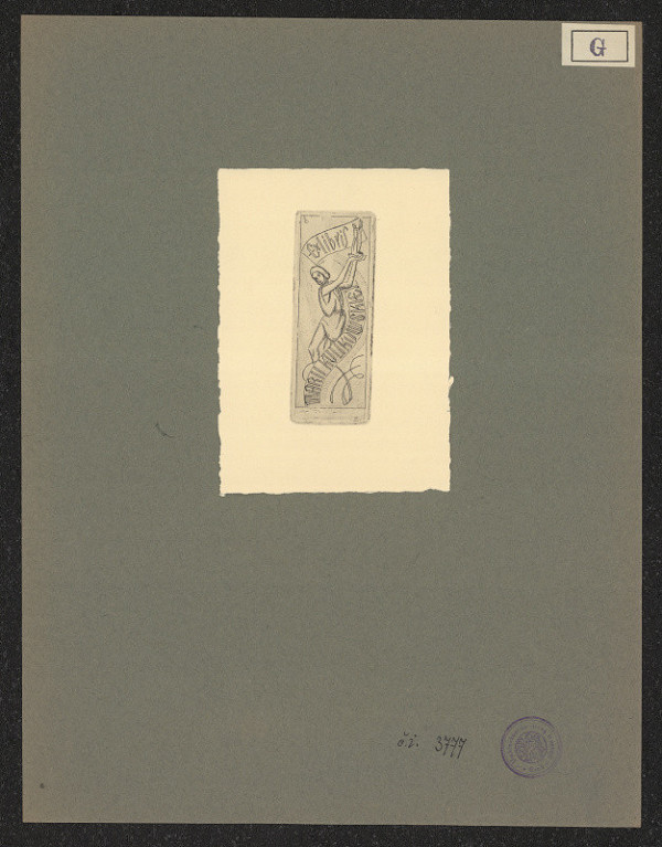 Henryk Gaczyński – Exlibris Mariji Kulikowskiej 