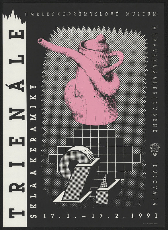 Václav Houf – 9. trienále skla a keramiky UPM MG v Brně 1991 