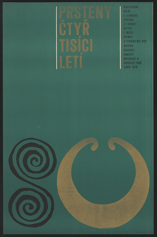 V. Střelec – Prsteny čtyř tisíceletí, Vlastivědný ústav v Olomouci  1969/1970 