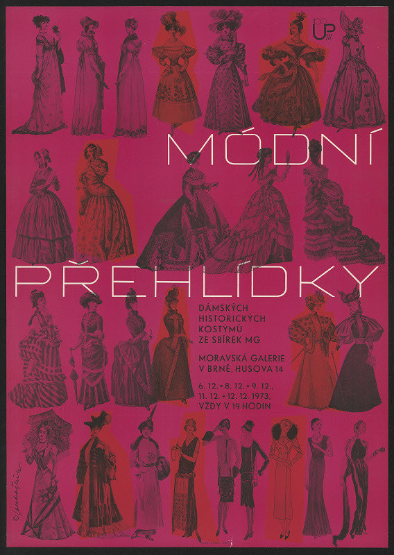 Jan Rajlich st. – Módní přehlídky dámských historických kostýmů ze sbírek MG ... 1973 