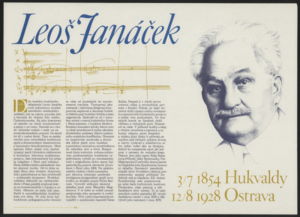 Otakar Karlas – Leoš Janáček, ... 1854 Hukvaldy - 1928 Ostrava 