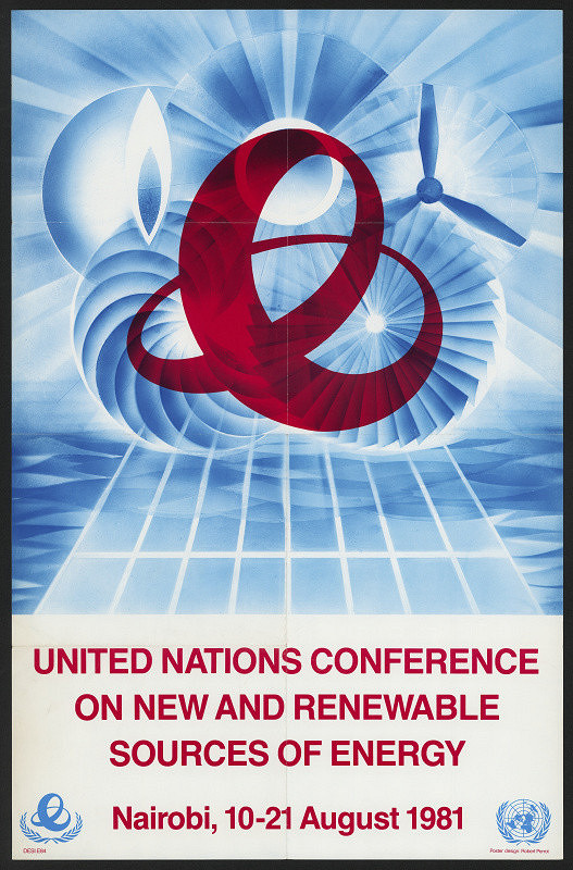 Robert Perrot – United Nations Conference on new and renewable sources of Energy, Nairoby 1981 