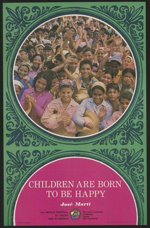 José Papiol – Children are born to be happy, José Martí 