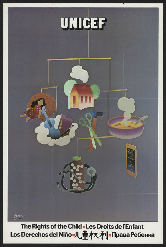 Ken Korsh Blumrich – UNICEF, The Rights of the Child, Les Droits de l´Enfant ... 