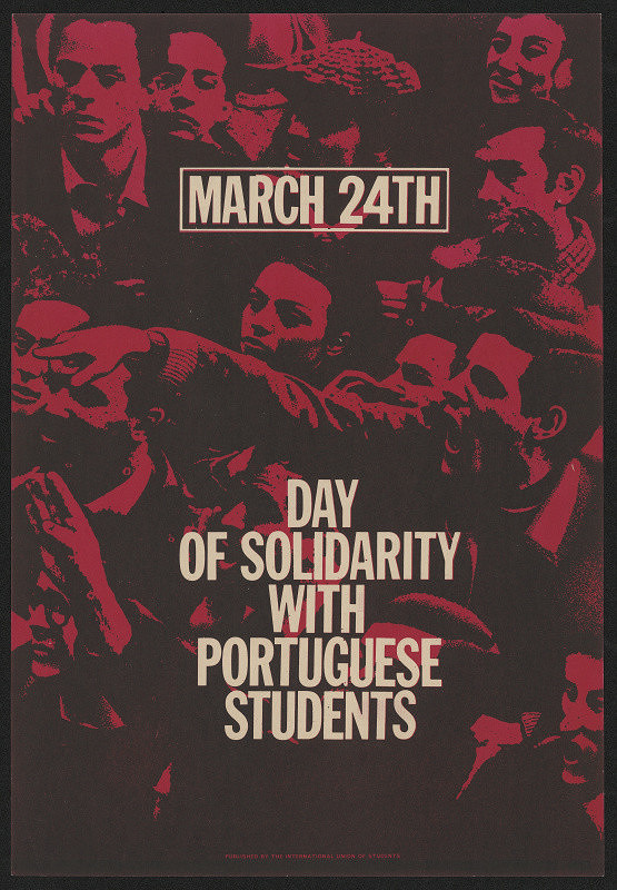 neznámý – March 24th Day of Solidarity with Portuguese Students.Internat. Union of Students 