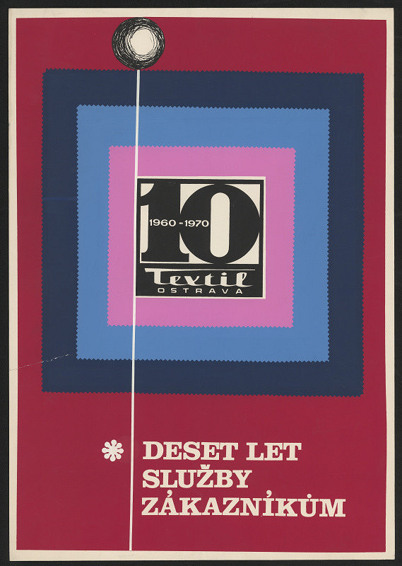 Karel Slavík – 1960-1970 textil Ostrava. Deset let služby zákazníků, 