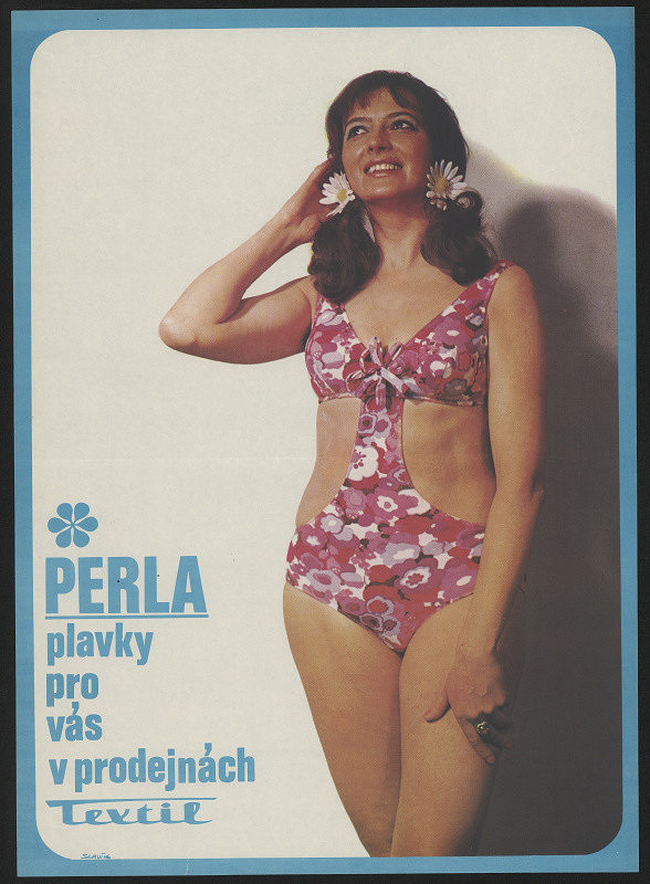Karel Slavík – Perla, plavky pro vás v prodejnách Textil 