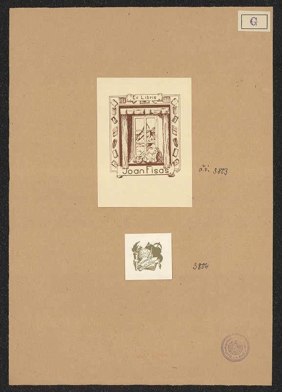 Enric Gavilán Bareche – Ex libris Joan Fisas 