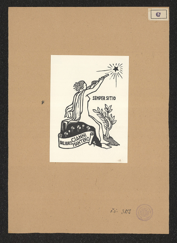 Francesco Gamba – Exlibris Cianni Mantero 