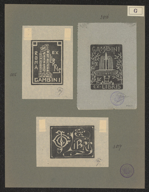 Jorg Gambini – Exlibris Gambini 