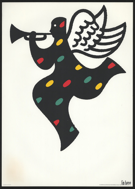 Iku Akiyama – I´m here, JAGDA, Peace and Enviroment Poster Exhibition