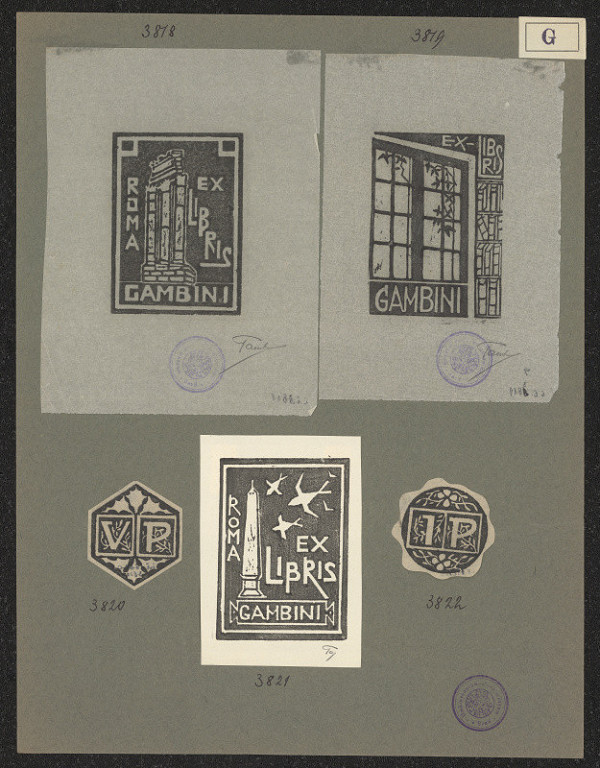 Jorg Gambini – Exlibris Gambini 