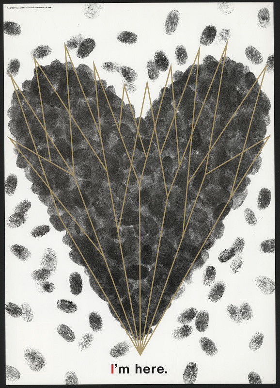 Kiyotaka Hotta – I´m here, JAGDA Peace and Environment Poster Exhibition