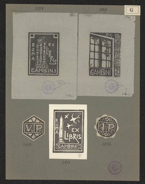 Jorg Gambini – Exlibris Gambini 