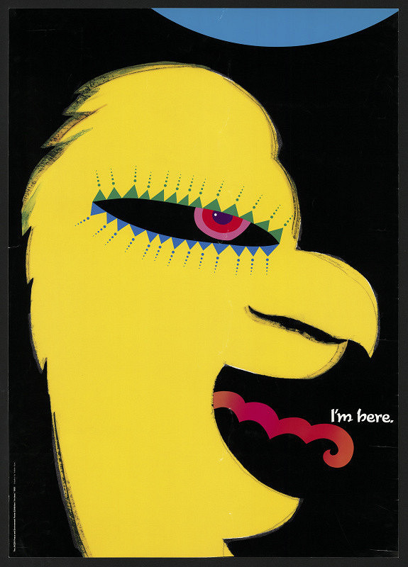 Yoshiro Kato – I´m Here, JAGDA Peace and Environment Poster Exhibition 