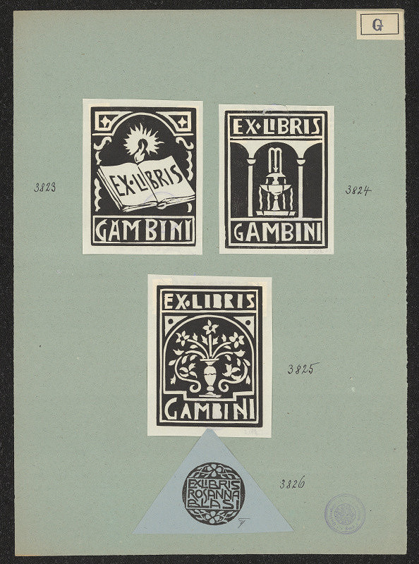 Jorg Gambini – Exlibris Gambini 