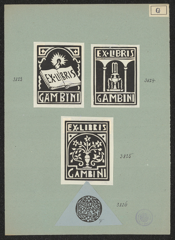 Jorg Gambini – Exlibris Gambini 