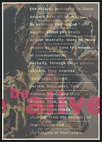 Zempaku Suzuki – Be Alive, The Objects Portrayed ... 