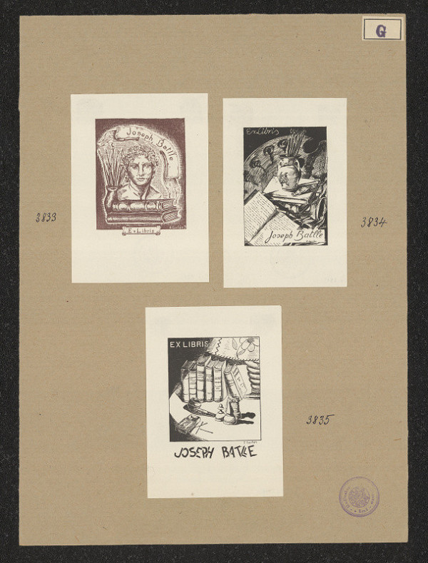 Enric Gavilán Bareche – Exlibris Joseph 