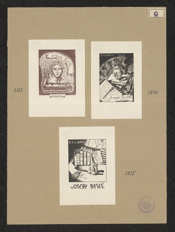 Enric Gavilán Bareche – Exlibris Joseph Batlle 