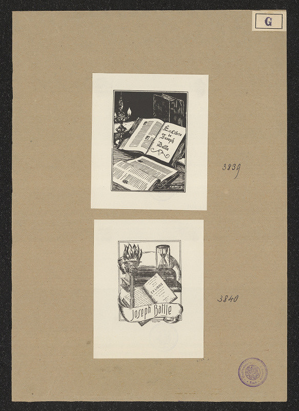 Enric Gavilán Bareche – Exlibris Joseph Batlle 