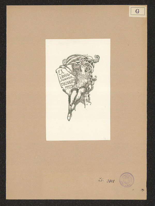 Antoni Gawinski – Ex libris Joanis Michalski 