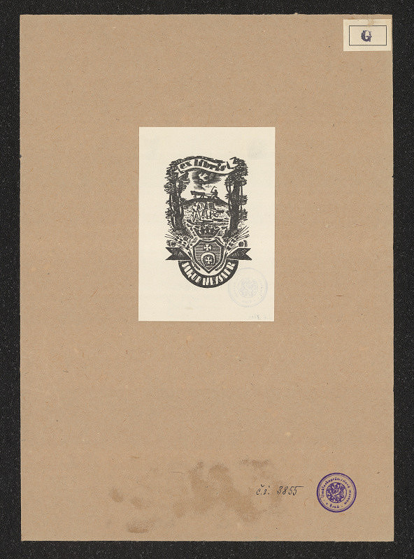 Witold Gawecki – Ex libris Jakub Meysner 