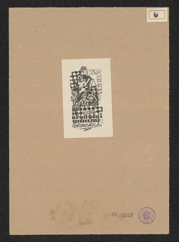 Witold Gawecki – Ex libris Krystyny i Stanislawa Byczewskich 