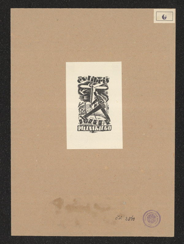 Witold Gawecki – Ex libris Jozefa Pilinskiego 