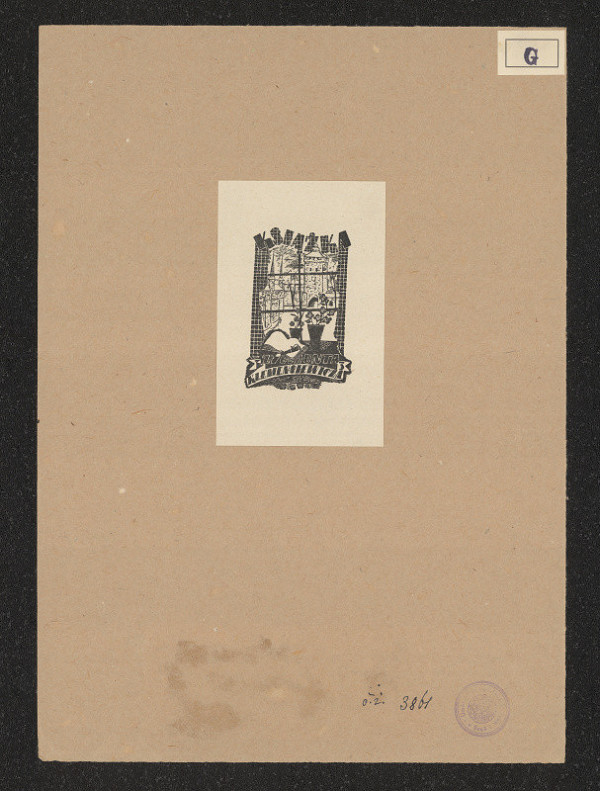 Witold Gawecki – Ex libris Zygmunda Klemensiewicz 