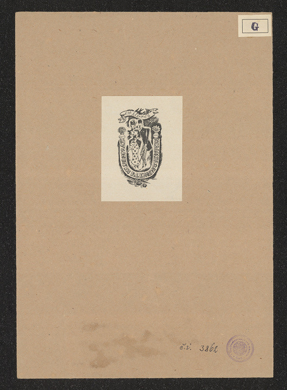 Witold Gawecki – Ex libris Zygmunda Klemensiewicz 
