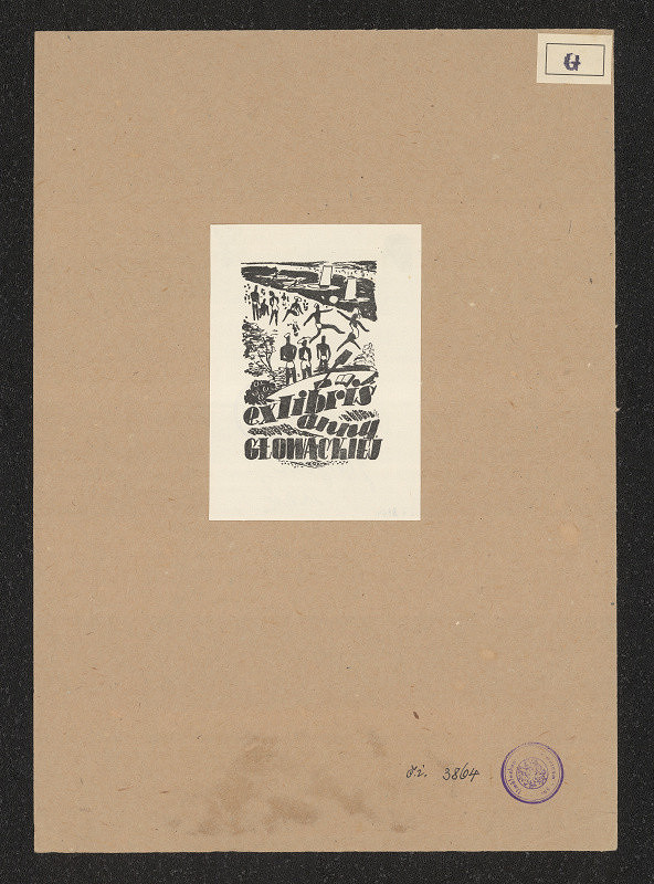 Witold Gawecki – Ex libris Anny Głowackiej 