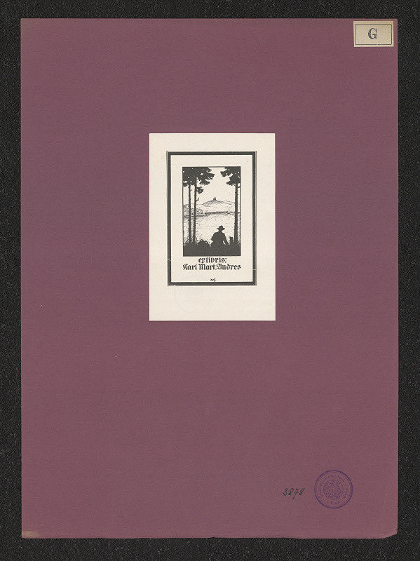 Wilhelm Geissler – Exlibris Karl Mart. Andres 