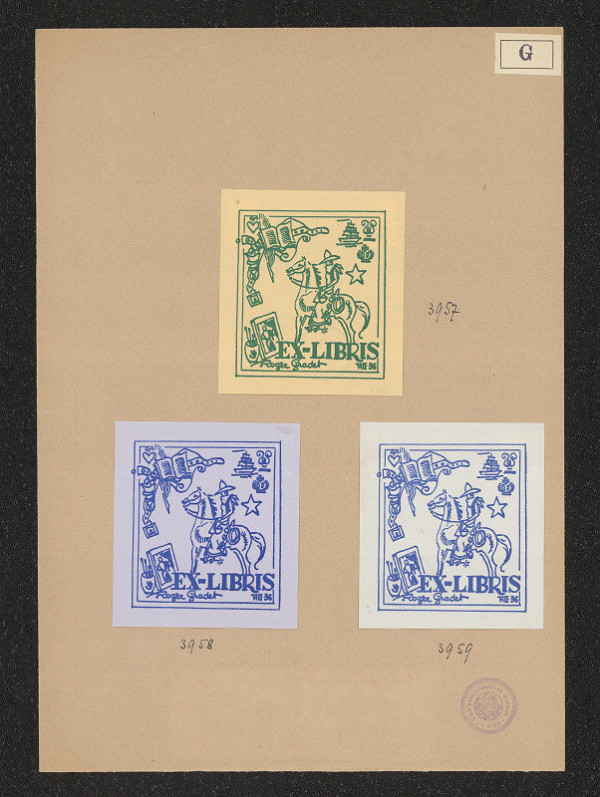 Roger Gradet – Exlibris Roger Gradet 