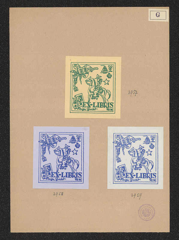 Roger Gradet – Exlibris Roger Gradet 