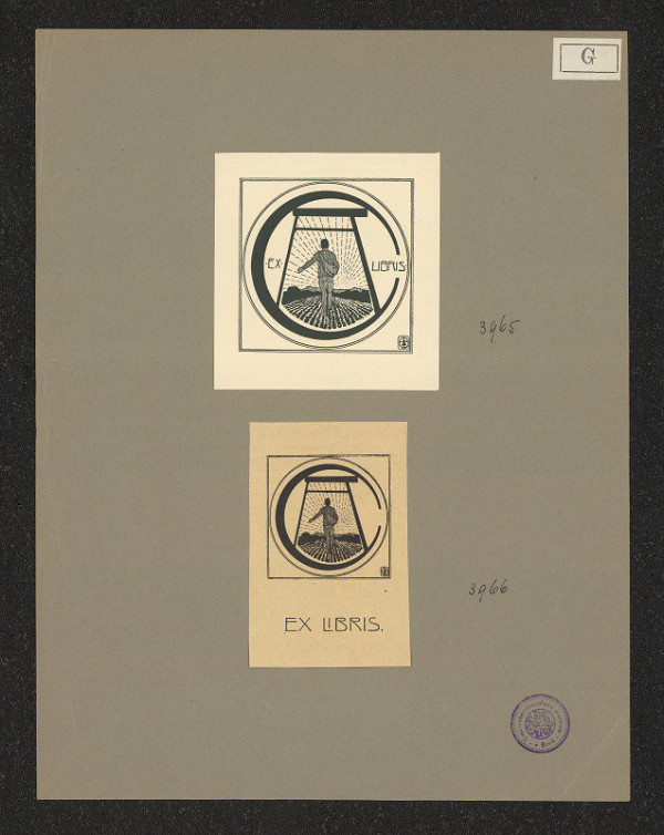 Greiner – Exlibris Adolf Conrad 