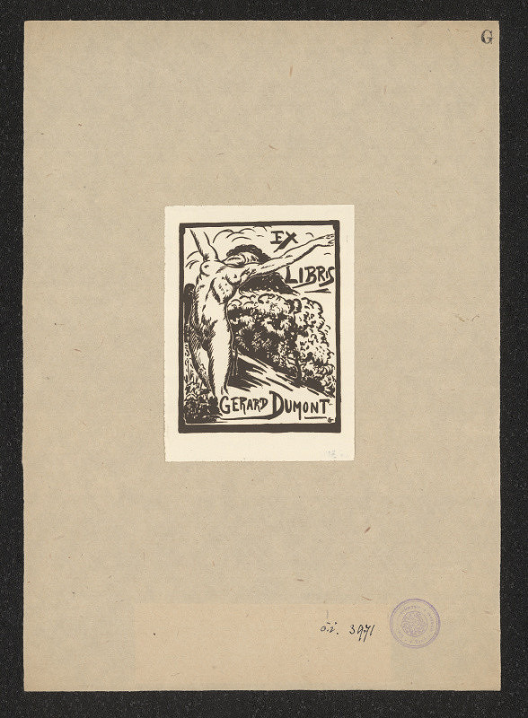 Grenell – Ex libris Gerard Dumont 