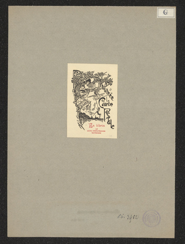 Georges Demeufve – Exlibris Revue illustrée de la Carte Postale 
