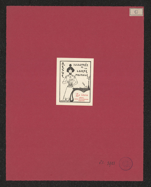 Georges Demeufve – Exlibris Revue illustrée de la Carte Postale 