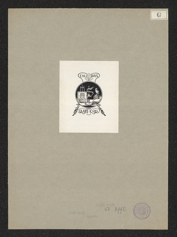 Jaime Guardia – Ex libris Llusi Coll 