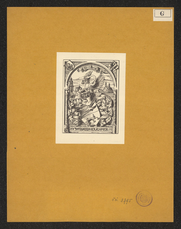 H. Guggenbichler – Exlibris Wilhelm Kraehmer 