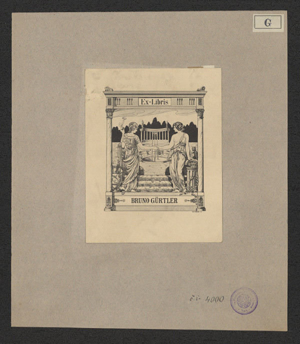 Bruno Gürtler – Ex libris Bruno Gürtler 